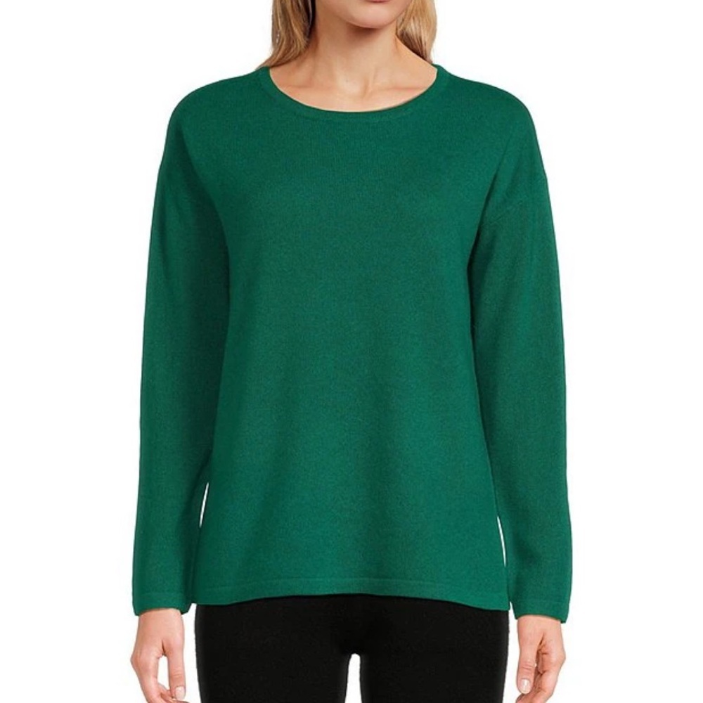 Van Winkle & Co Women’s Crewneck Cashmere Sweater NEW